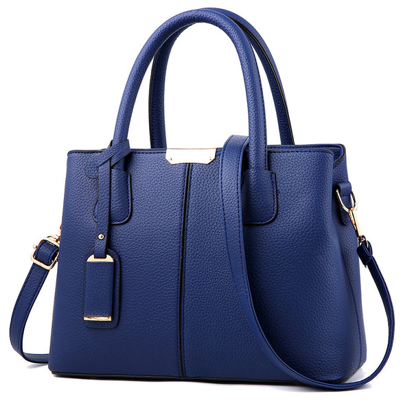 Large Tote Chic Bag - Blue