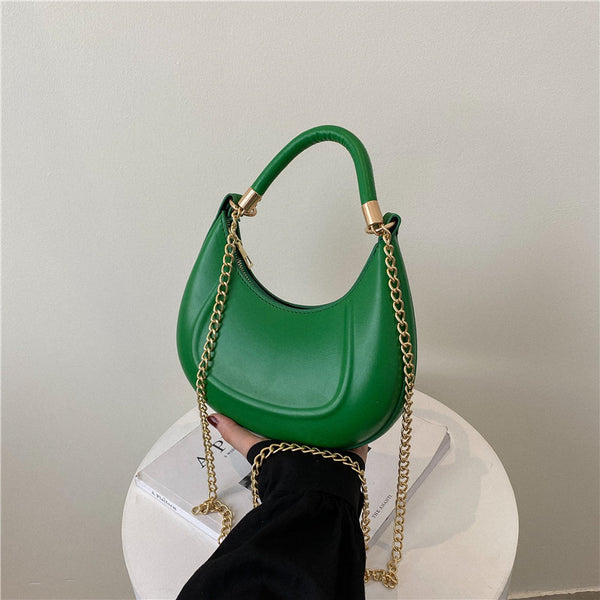 Minimalist Saddle Bag - Green