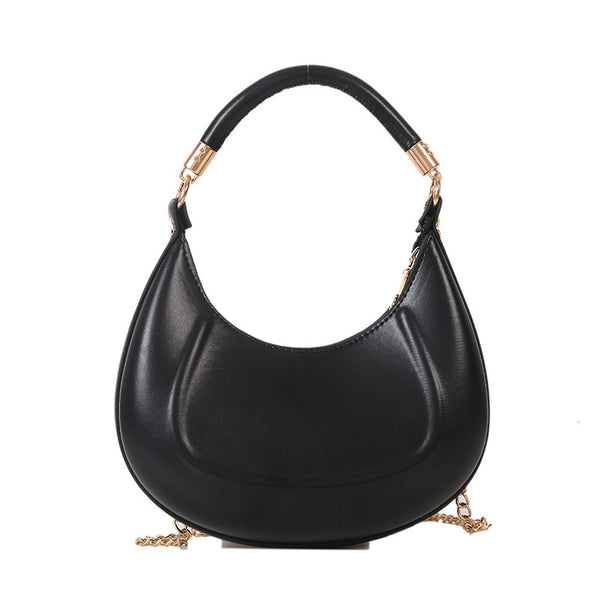 Minimalist Saddle Bag - Black